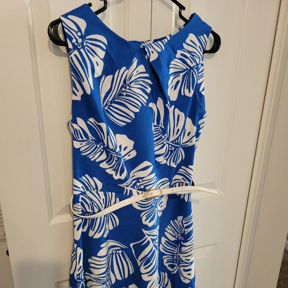 Floral Blue/White Dress Barn